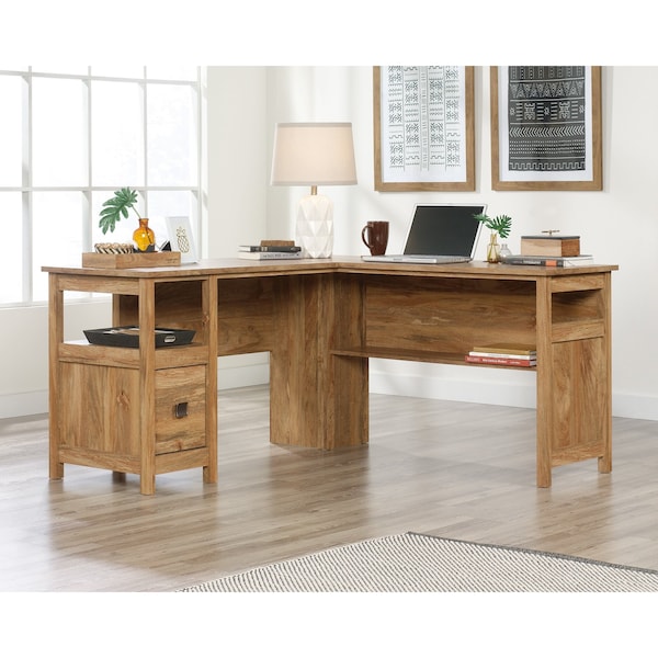 L-Desk, 59.06 in D X 30.04 in H, 59.06 in W X Engineered wood